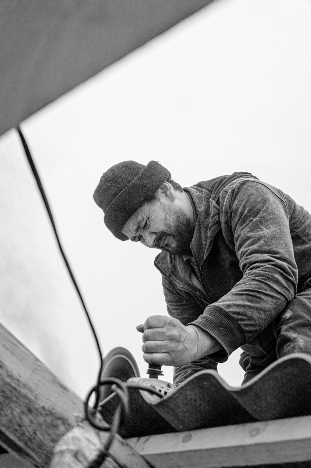 mountain craftsman working